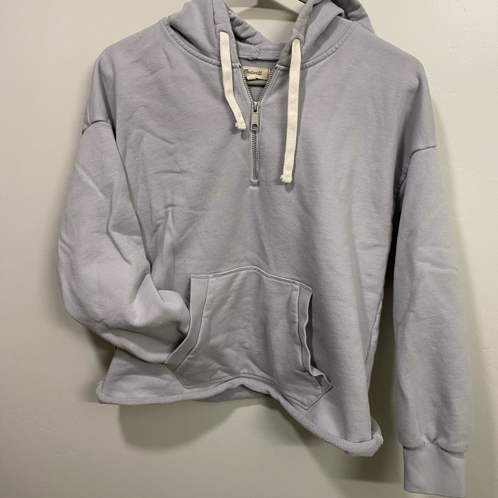 MADEWELL periwinkle hoodie